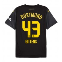 Maglia Calcio Borussia Dortmund Jamie Bynoe-Gittens #43 Seconda Divisa 2024-25 Manica Corta